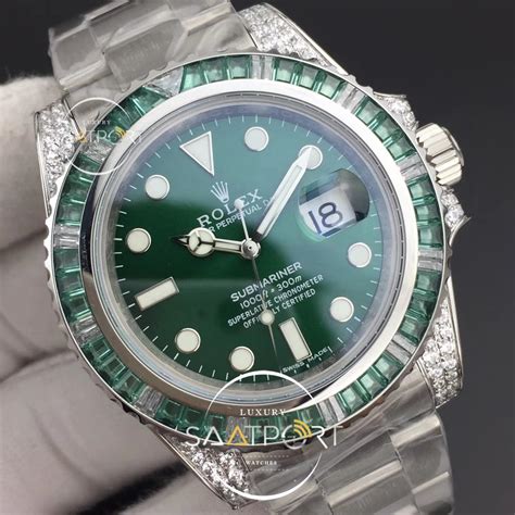 circular engraved in rolex submariner sapphire|Rolex Submariner green bezel.